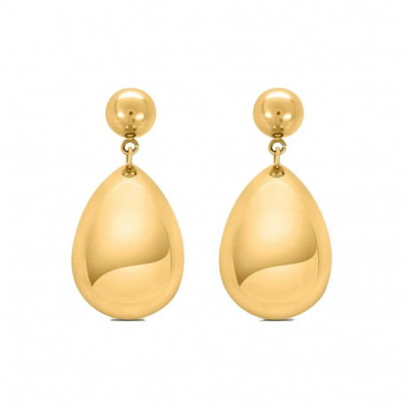 Ladies' Earrings Stroili 1694754 Golden