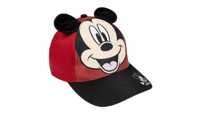 Laste nokamüts Mickey Mouse Punane