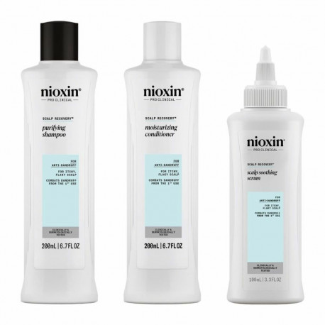 Hair Dressing Set Nioxin SCALP RECOVERY (3 Units)