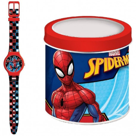 Infant's Watch Spider-Man SPIDERMAN - TIN WATCH (Ø 33 mm)