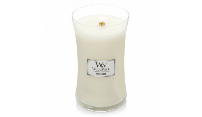 Lõhnastatud küünal Woodwick Core Large White Teak 609 g