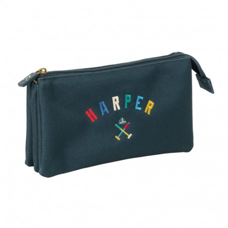 Holdall Harper & Neyer Navy Blue 22 x 12 x 3 cm