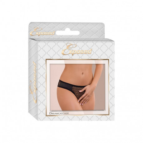 Lace Panties Exposed Black