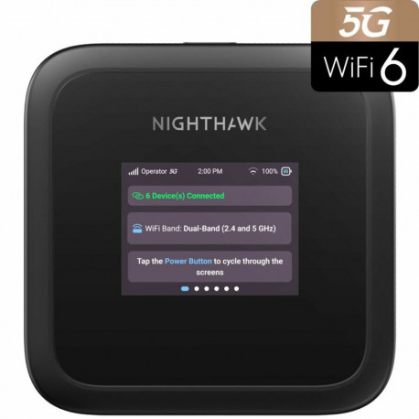 Switch Netgear MH3150-100EUS Black Wi-Fi 6 GHz USB USB-C USB-C 3.2 Gen 1 (3.1 Gen 1)