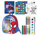 Child's Drawing Rucksack Spidey Blue 22,0 x 23,0 x 7,0 cm