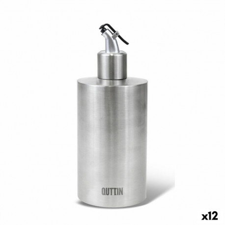 Cruet Quttin Silver Stainless steel 550 ml (12 Units)