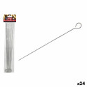 Barbecue Skewer Set Algon Metal 25 cm 12 Pieces (24 Units)