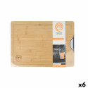 Cutting board MasterChef 50 x 35 cm (6 Units)
