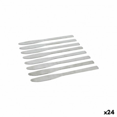 Nugade Komplekt Privilege Hõbedane Roostevaba teras 19,8 cm 8 Tükid, osad (24 Ühikut)