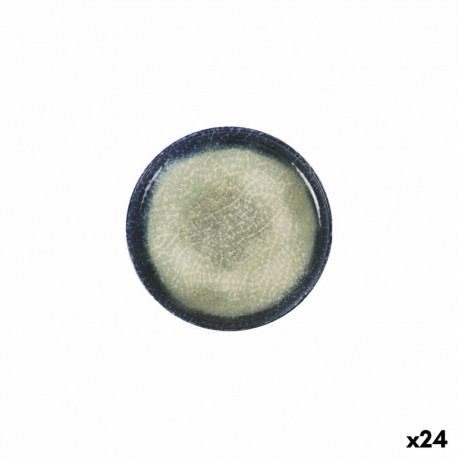 Serving Platter La Mediterránea Olaf Circular Ø 15,4 x 2,1 cm (24 Units)