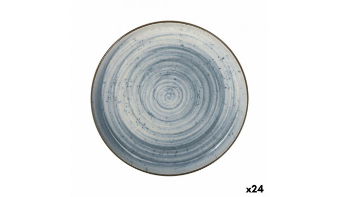 Serveerimisvaagen La Mediterránea Swirl Ümmargune Ø 15,4 x 2,1 cm (24 Ühikut)