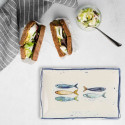 Serving Platter La Mediterránea Peixe Rectangular Fish 30 x 20 x 2,5 cm (6 Units)