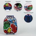 3D School Bag with Wheels The Avengers 25,0 x 31,0 x 10,0 cm