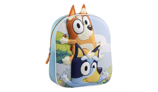 3D-kooliseljakott Bluey Sinine