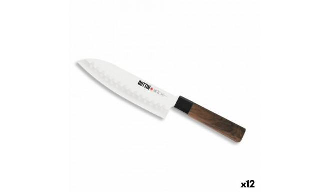 Kööginuga Quttin SANTOKU Takamura Pruun Hõbedane 17 cm (12 Ühikut)
