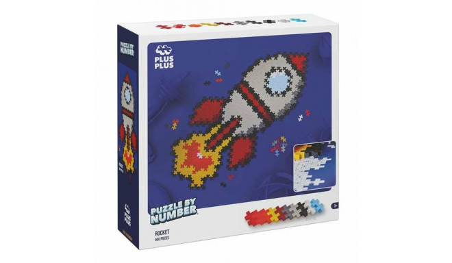 Pusle Lúdilo Plus Plus Rocket 500 Tükid, osad