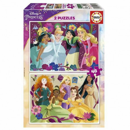 Pusle Educa Disney Princess 2 x 48