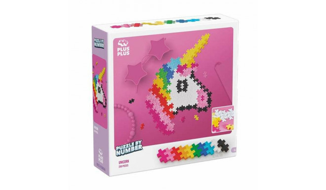 Pusle Lúdilo Plus Plus Unicorn 250 Tükid, osad