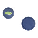 Plate set Algon Blue 20 cm 10 Pieces (24 Units)