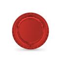 Plate set Algon Red 20 cm 10 Pieces (18 Units)