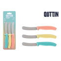 Kitchen Knife Quttin Basic 20 cm 0,8 mm 3 Pieces (12 Units)