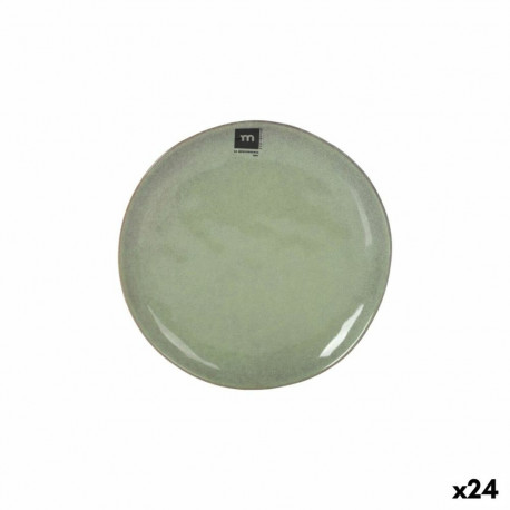 Lame taldrik La Mediterránea Macarella green Ø 20,5 cm (24 Ühikut)