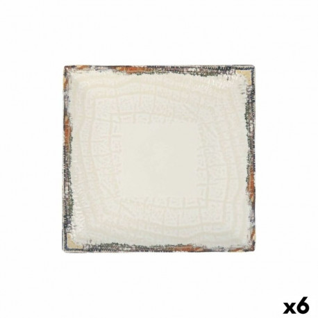 Lame taldrik La Mediterránea Albus 24 x 24 x 2 cm (6 Ühikut)