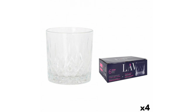 Set of glasses LAV Odin 6 Pieces (4 Units)