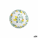 Deep Plate La Mediterránea Lemon 21 x 5,3 cm (24 Units) Deep Plate La Mediterránea Lemon 21 x 5,3 cm (24 Units)