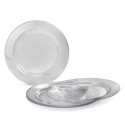 Plate set Algon 16 cm 6 Pieces (24 Units)