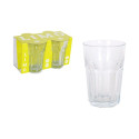 Set of glasses La Mediterránea Limo 4 Pieces (6 Units)
