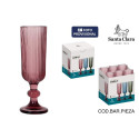 Champagne glass Santa Clara Sonella Purple (36 Units)
