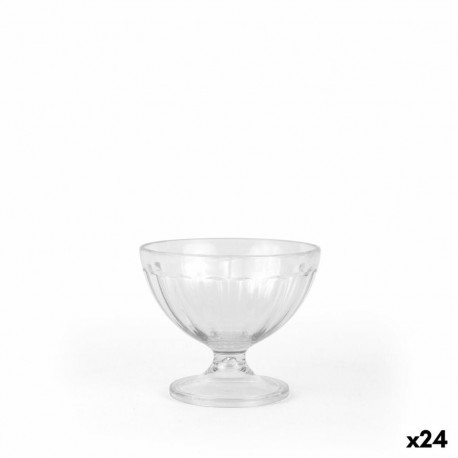 Ice Cream and Milk Shake Glass La Mediterránea 0,25 L (24 Units)