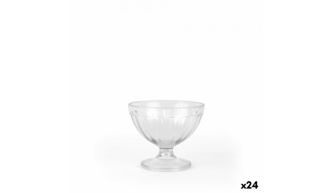 Ice Cream and Milk Shake Glass La Mediterránea 0,25 L (24 Units)