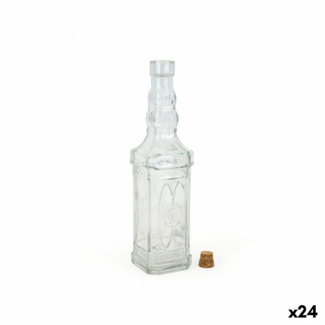Glass Bottle La Mediterránea Glass 400 ml (24 Units)