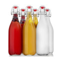 Glass Bottle La Mediterránea Glass 1 L (12 Units)