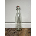 Glass Bottle La Mediterránea Glass 1 L (12 Units)