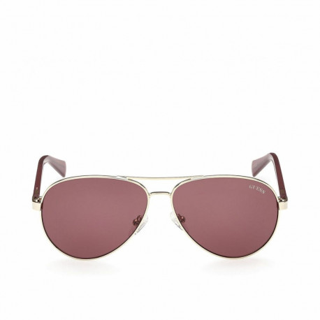 Unisex Päikeseprillid Guess GU8279 32S Kuldne ø 58 mm