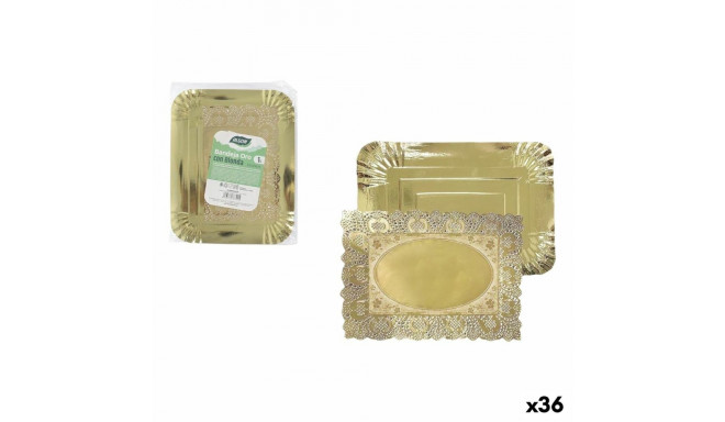Snack tray Algon Rectangular 32 x 39 cm (36 Units)