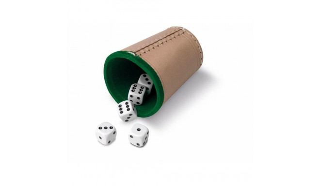 Shaker with Poker Dice Cayro