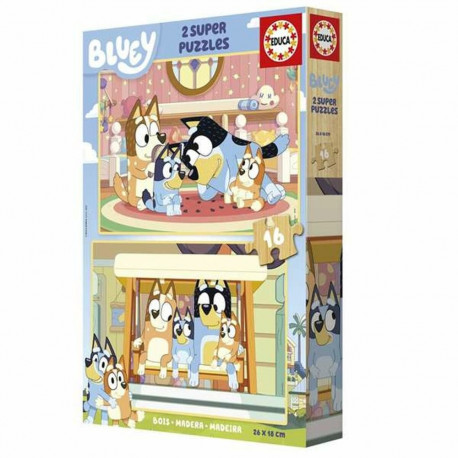 2 Pusle Komplekt Educa Bluey (2 Ühikut)