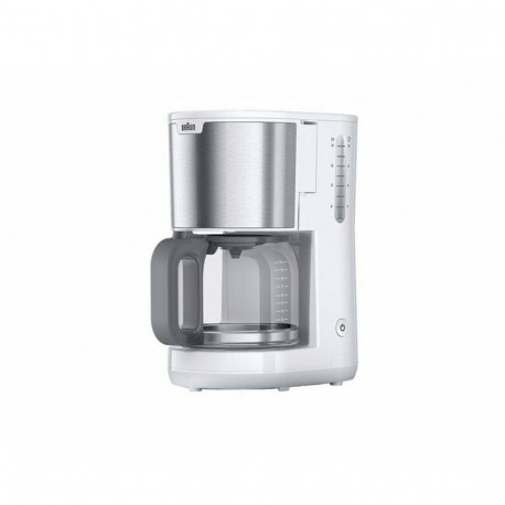 Drip Coffee Machine Braun KF1500WH White 1000 W 10 Cups 15 Cups