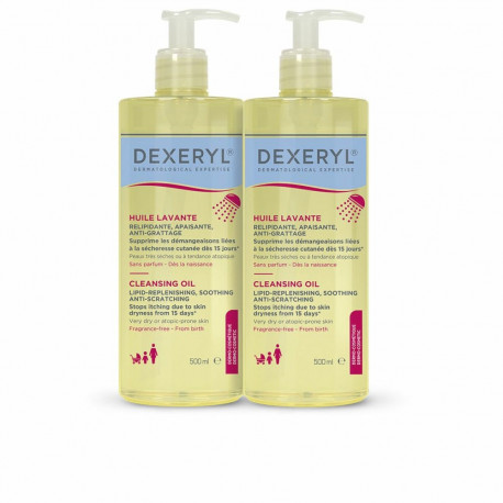 Shower Oil Dexeryl Dermatological Expertise 500 ml 2 Units