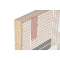 Maal Home ESPRIT Pruun Beež Ruuduline Linna 60 x 3 x 80 cm (2 Ühikut)