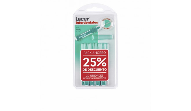 Interdental Toothbrush Lacer RECTO EXTRAFINO 2x 10 Units