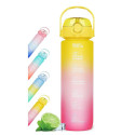 Water bottle Bewinner Multicolour 600 ml 7,5 X 20 CM (12 Units)