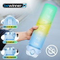 Water bottle Bewinner Multicolour 600 ml 7,5 X 20 CM (12 Units)