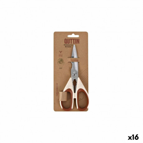 Kitchen Scissors Quttin Terra 21 cm 2,5 mm (16 Units)