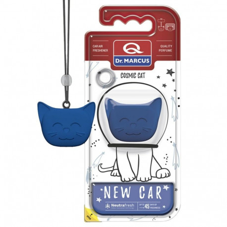 Auto Õhuvärskendaja Dr Marcus Cosmic Cat Uus auto Plastmass Lõhnaaine Ripats