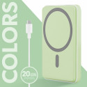 Powerbank T'NB PBUMAG5GR 5000 mAh Roheline Magsafe